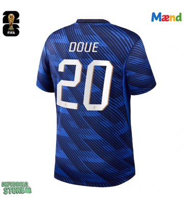 Frankrig Desire Doue #20 Replika Hjemmebanetrøje VM 2026 Kortærmet